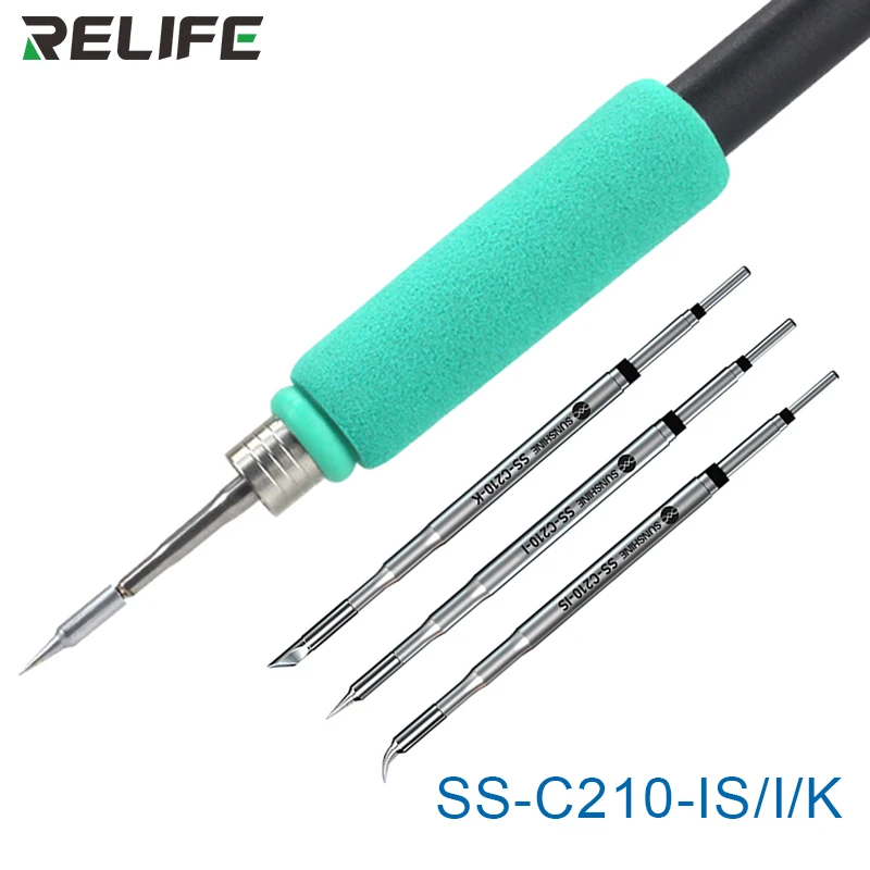 

C210 Integrated Soldering Iron Tip S210 Heating Core Efficient Heat Conduction for JBC Sugon Aifen T210 T26 A9 Soldering station