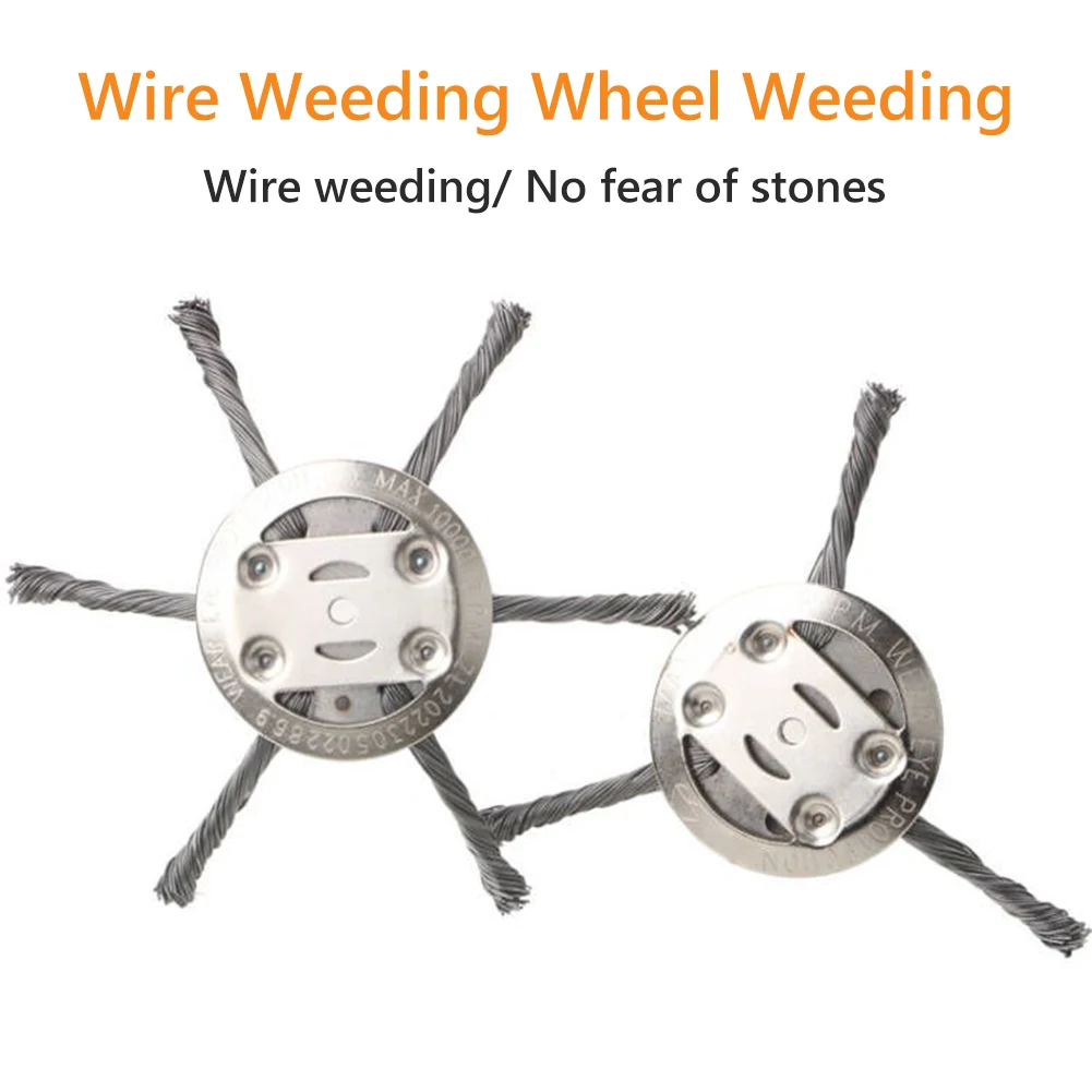 Grass Trimmer Head 3/6 Head Steel Wire Grass Trimmer Head