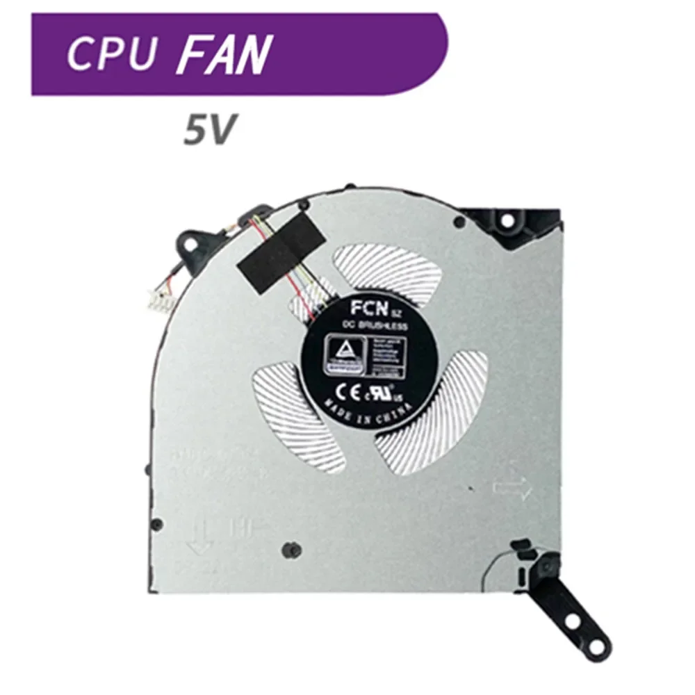 New cpu cooling fan for Lenovo Legion 5 PRO-16ACH6H R9000P Y9000P 2021 version 5H40S20280 5H40S20277 laptop radiator fan