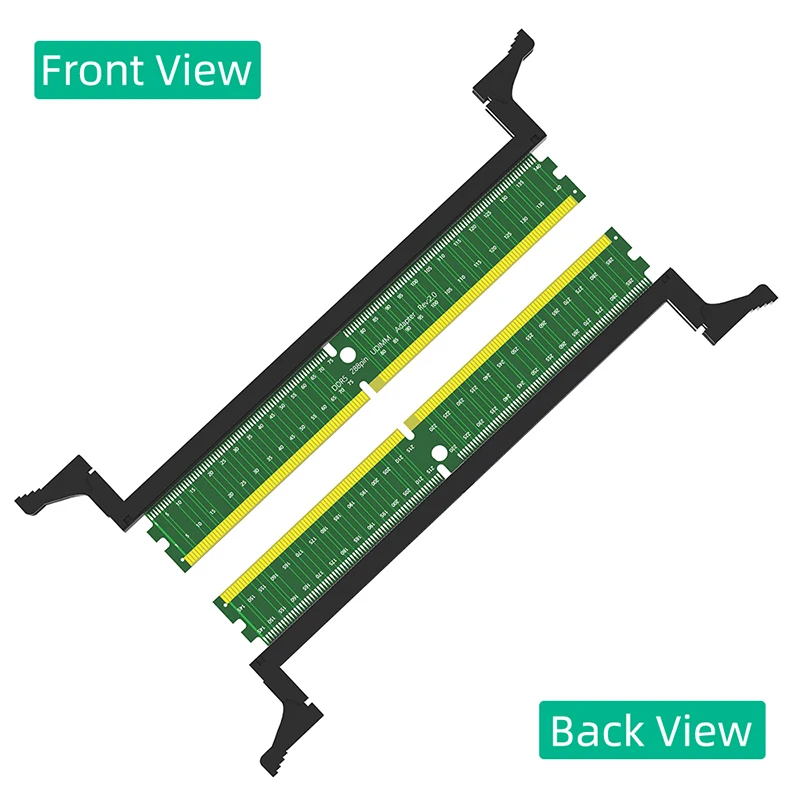 Adattatore DDR5 Da Laptop A Desktop – Scheda Di Protezione Per Test E Conversione SO-DIMM In U-DIMM