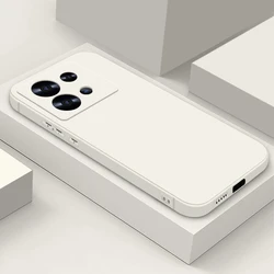 Universal Soft Silicone Phone Case - Premium Protective Cover for Redmi Note 14 Pro 4G (Beige)