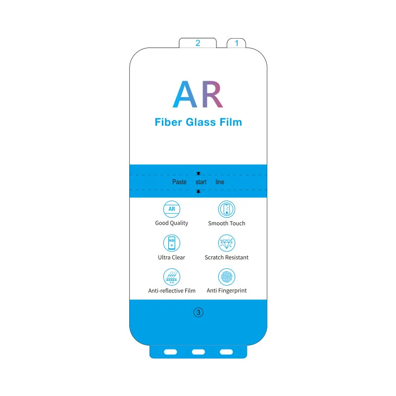 2-Pack HD Anti-Reflective AR Film Enhanced Screen Protector