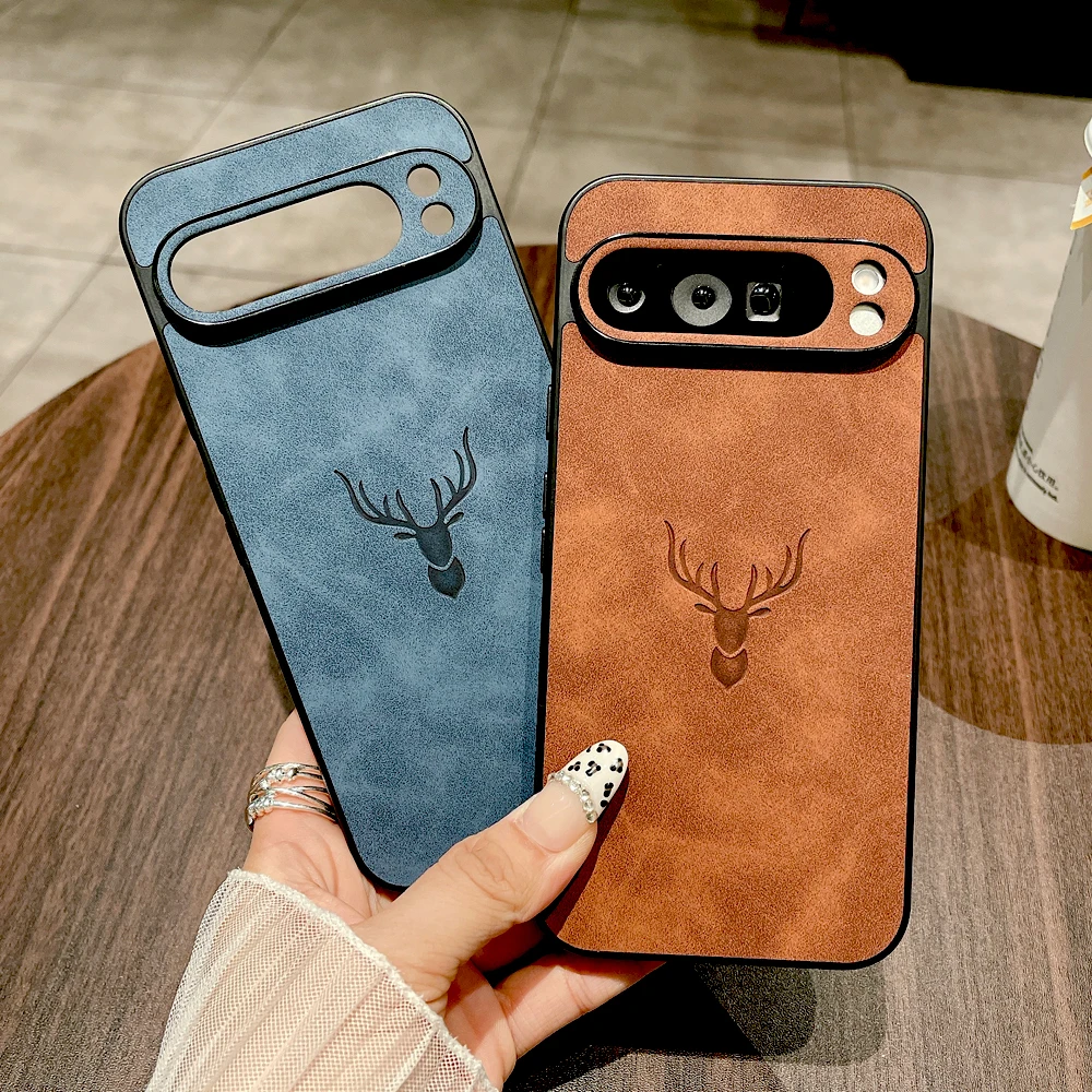 Elegant Retro Leather Phone Case - Premium Vintage Design Cover