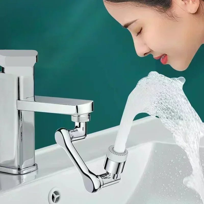 Faucet aerator rotatable 1080 degree water filter