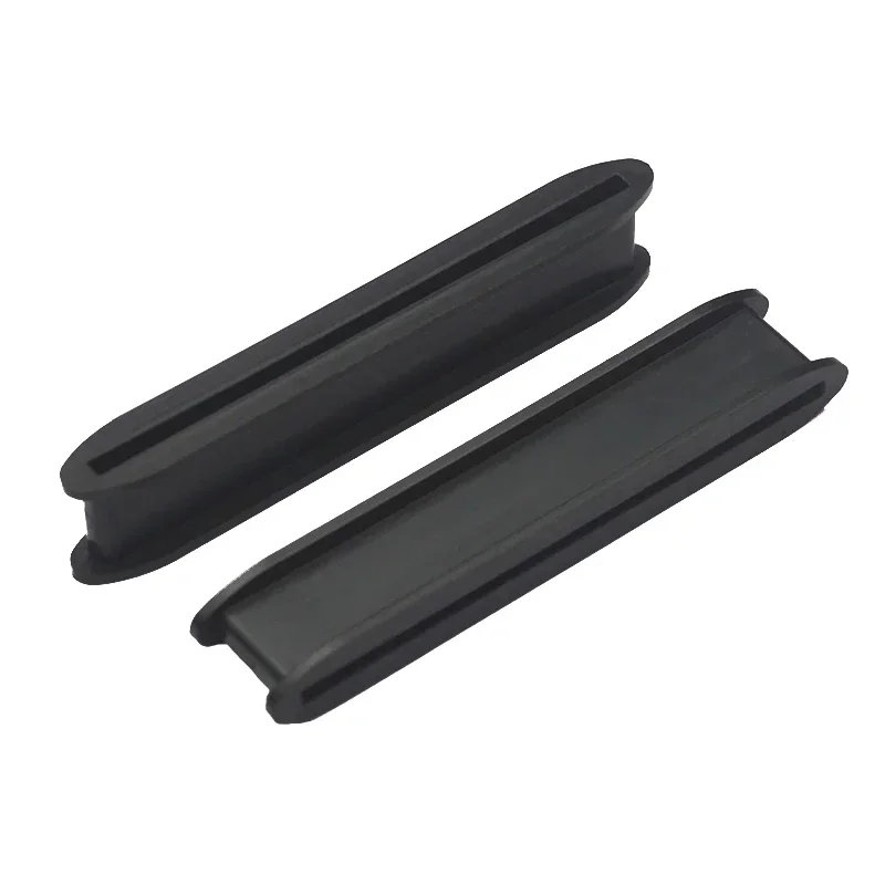 4Pcs Pickup Bobbin Spike Shape Blade Style Bobbin Mini Humbucker 65x7.8 Slug Dual Coil Pickup Black
