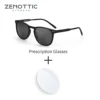 ZENOTTIC Classic Square Prescription Sunglasses Retro Progressive Sun Glasses For Men Women UV400 Protection Shades