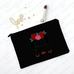 Vibrant 'A Besos Entiendo a Veces' Cosmetic Bag - Travel Toiletries Organizer & Makeup Pouch (01)