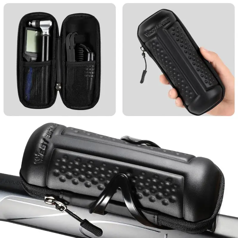 Kit De Réparation De Vélo, Rangement D'outils, Porte-bouteille D'eau, étui à Coque Rigide, Organisateur, équipement De Cyclisme Portable