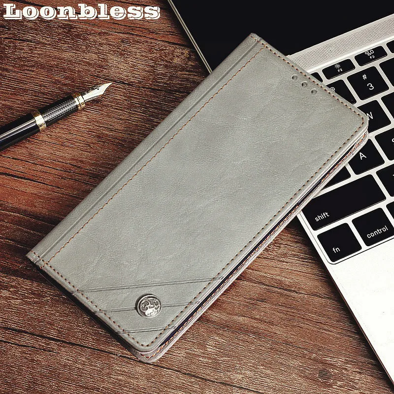 Leather Wallet Flip Phone Case - Elegant Book-Style Cover