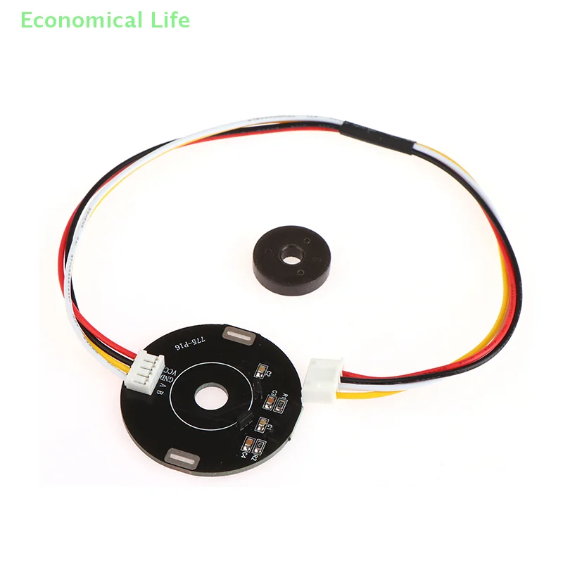 775-P16 Double Hall Magnet Encoder Code Plate Magnetic Induction Rotation Speed Direction Sensor Use To 775 DC Gear Motor