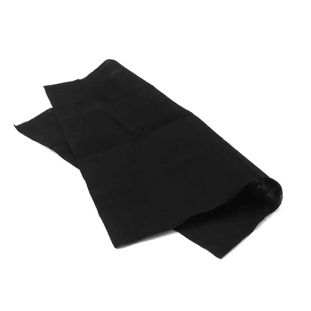 High-Performance Black Activated Carbon Air Purifier Filter Fabric