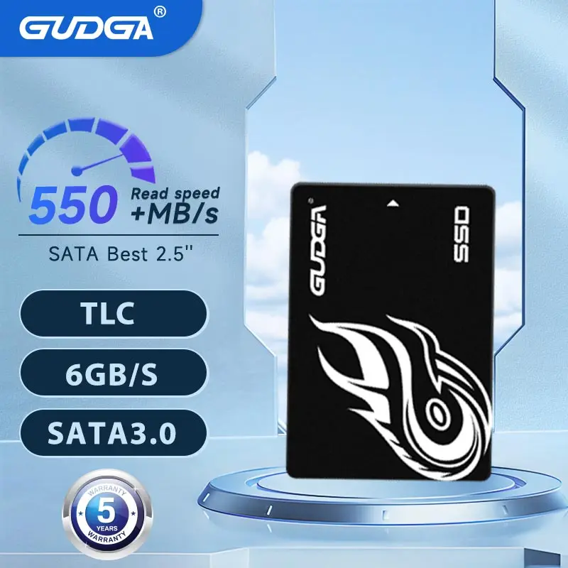Gudga Sata3 Ssd 2.5 "1Tb 2Tb 4Tb Hard Disk Drive Ssd Interno Unità Disco Rigido Hd A Stato Solido Interno Per Computer Portatile
