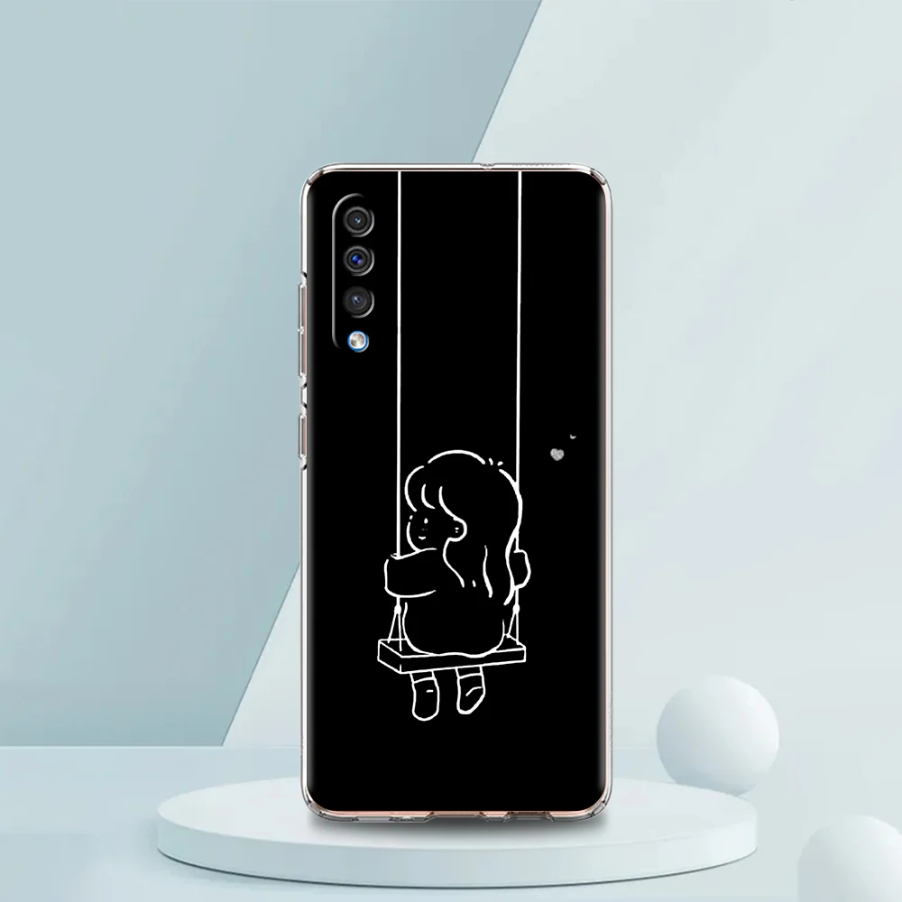 Aesthetic Sun and Moon Couple Phone Case Cover