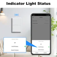 Manhot Matter WiFi Smart Wall Light Switch 1 2 3 4 Gangs with Neutral Wire Push  Physical Light Switches work with Homekit App - Image 3
