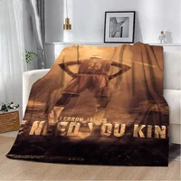 Children's Blanket Throw L-LeBron James Decorative Blankets for Sofa Home Interior Bed Blankets and Throws Thin Wadding Blanket 1