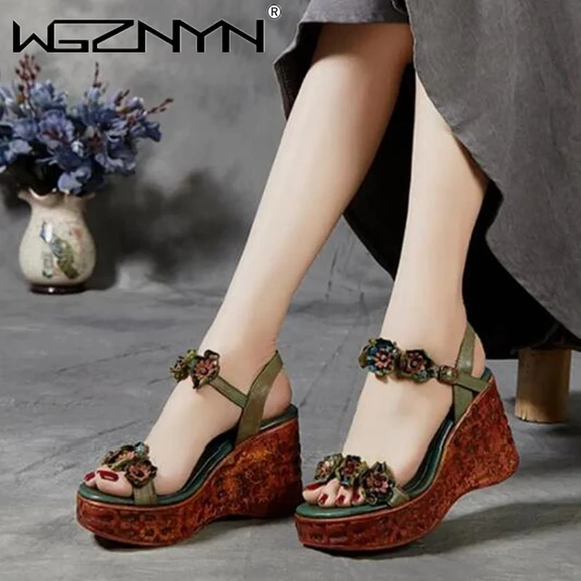 Wedges Shoes Women High Heels Sandals Summer