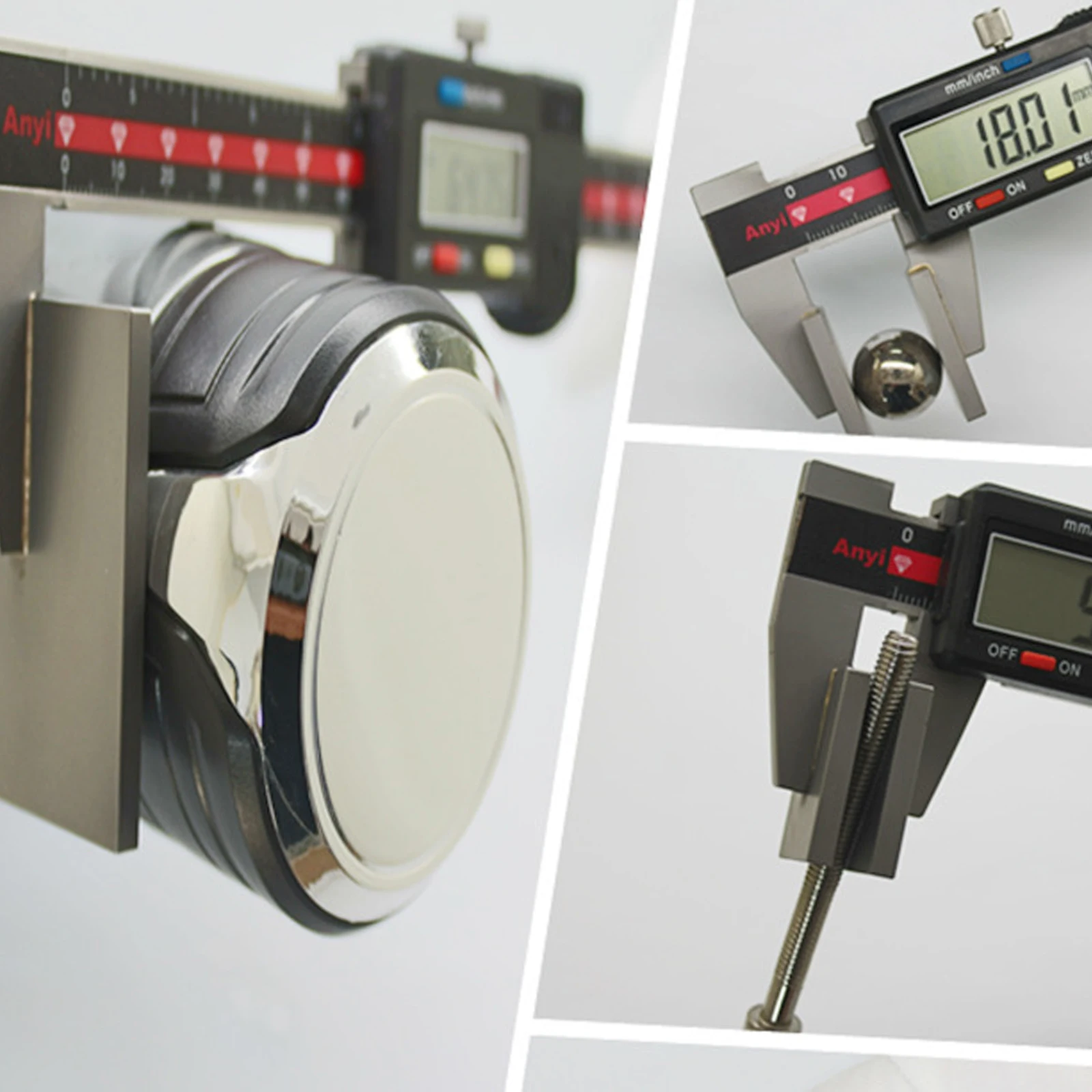 ステンレス鋼標準ワイヤーロープキャリパー幅ケーブルバーニア測定ツール0-150 6インチ (150mm) 金属加工 AliExpress