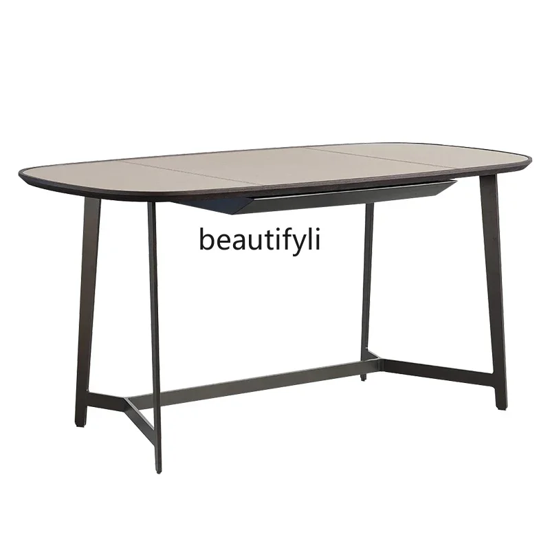 

Italian Dressing Table Modern Minimalist Bedroom Small Apartment Makeup Storage Cabinet Integrated