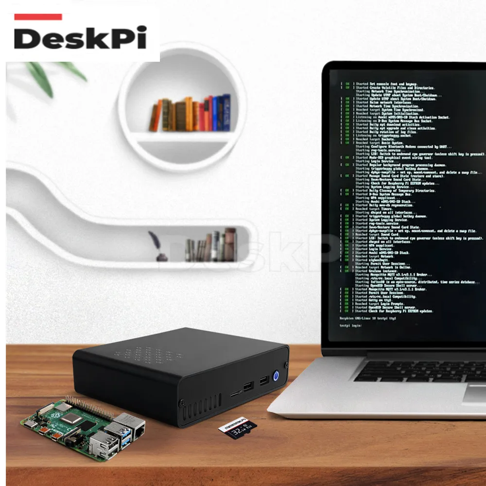 Gpio-set-top Box com Cabeçalho Extensão Gpio Módulo Receptor Infravermelho com Torre de Gelo Fonte de Alimentação Conector Usb para Raspberry pi 4