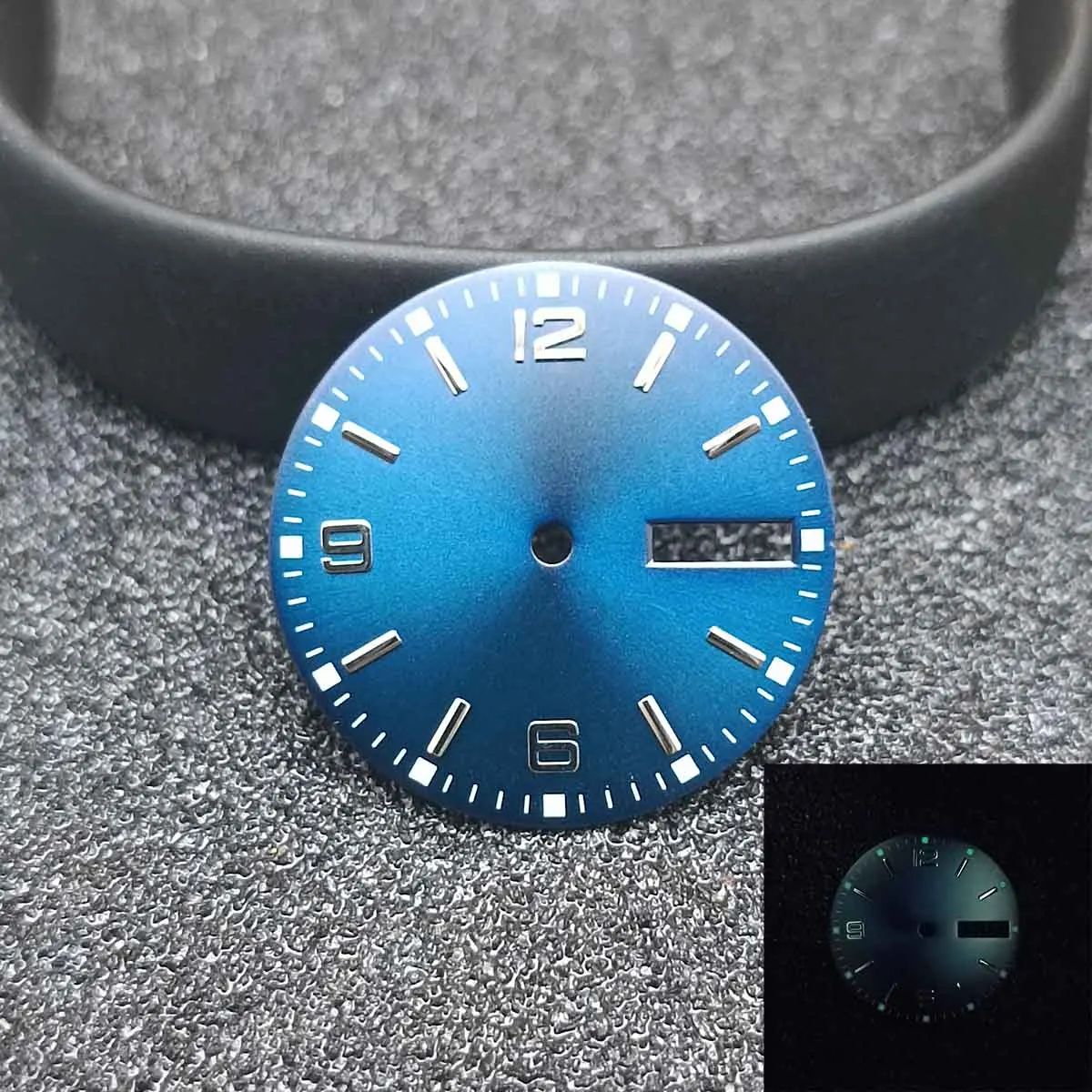 luminoso verde dial para nh36 assista movimento acessórios