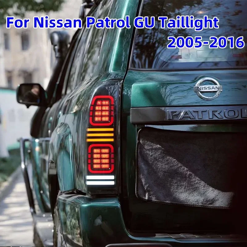 Light Rear Turn Signal Light Brake Lamp For Nissan Patrol Y61 GU 2005 2006 2007 2008 2009 2010 2011 2012- Car Assembly