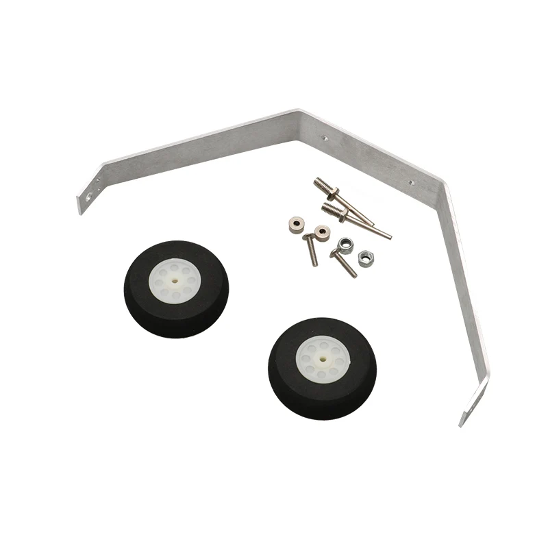 1SetAluminumAlloyLandingGearSpongeWheelsShaftAxlefor20-25/25-40/50ClassesDIYRCElectricPlaneFixedWingAircraft-AliExpress