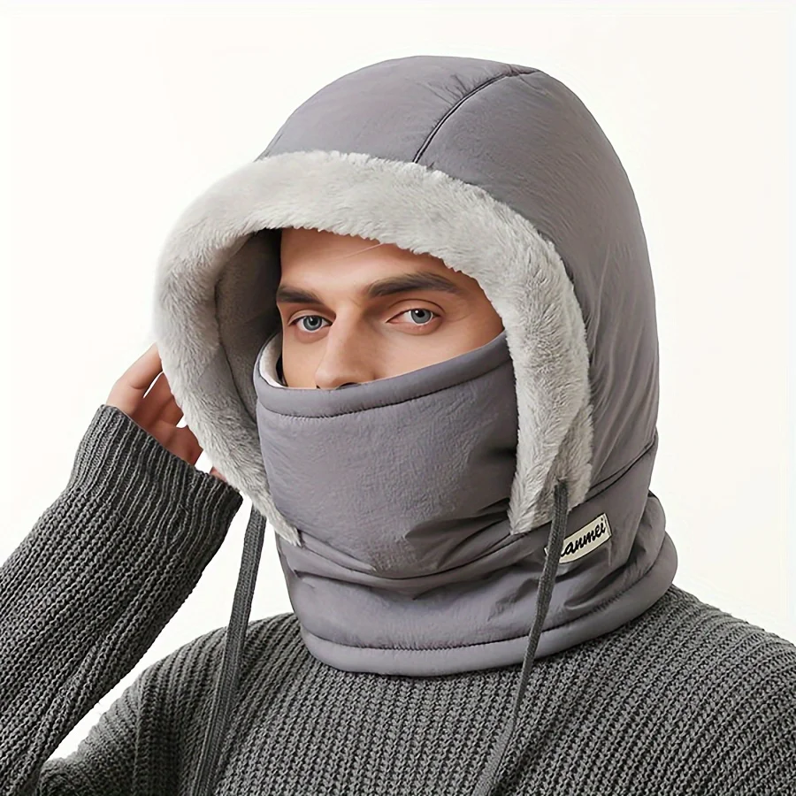 Winter Balaclava Face Mask Neck Gaiter Windproof Warm Ski Head Cover Cap Unisex Adjustable Multifunctional Thermal Cycling Mask