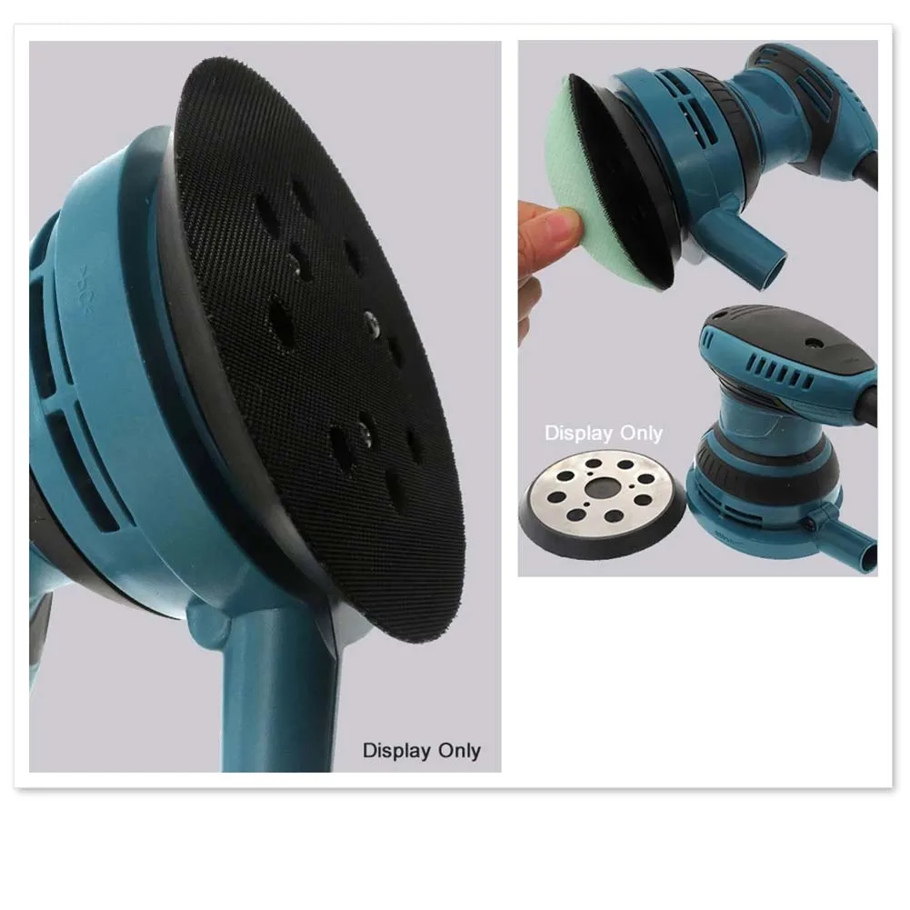 5Inch 8 Hole Hook And Loop Sander Pad Metal Backing For 343 DW423 151281-08 Backing Pads Power Tool Air Tool Accessories