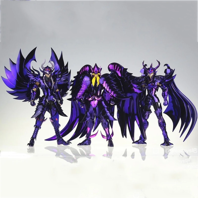 

Cs Model Saint Seiya Myth Cloth Ex Hades Specters Wyvern Rhadamanthys/GaruḍA Aiacos/Griffon Minos Oce Version Child Toys