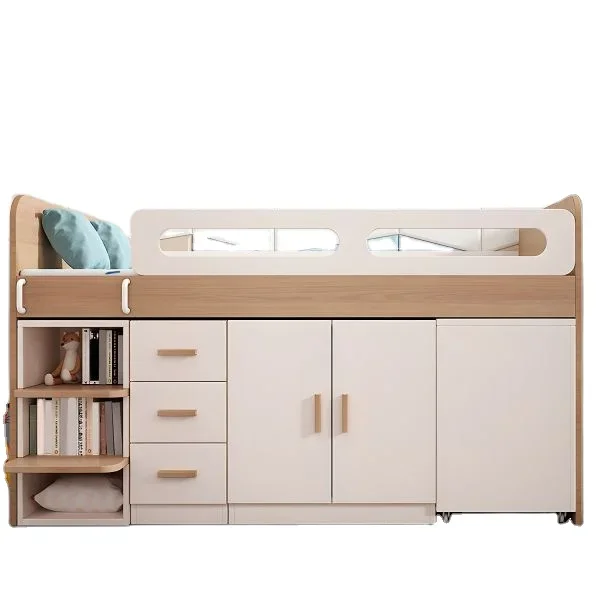 유아용 싱글 MDF 나무 침대 디자인, 어린이 미드 슬리퍼, 트윈 이층 침대 아이디어 