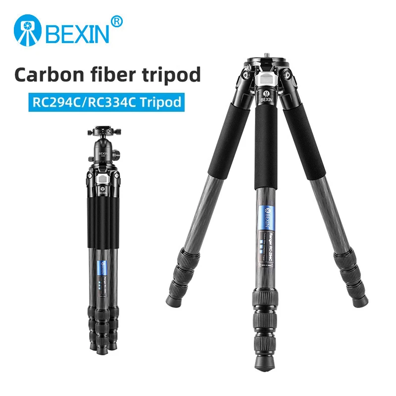 BEXIN RC Series Portable Folding Carbon Fiber Tripod