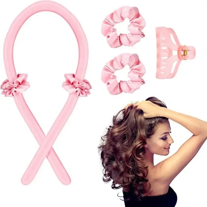 Foam Heatless Curling Iron Set of 4