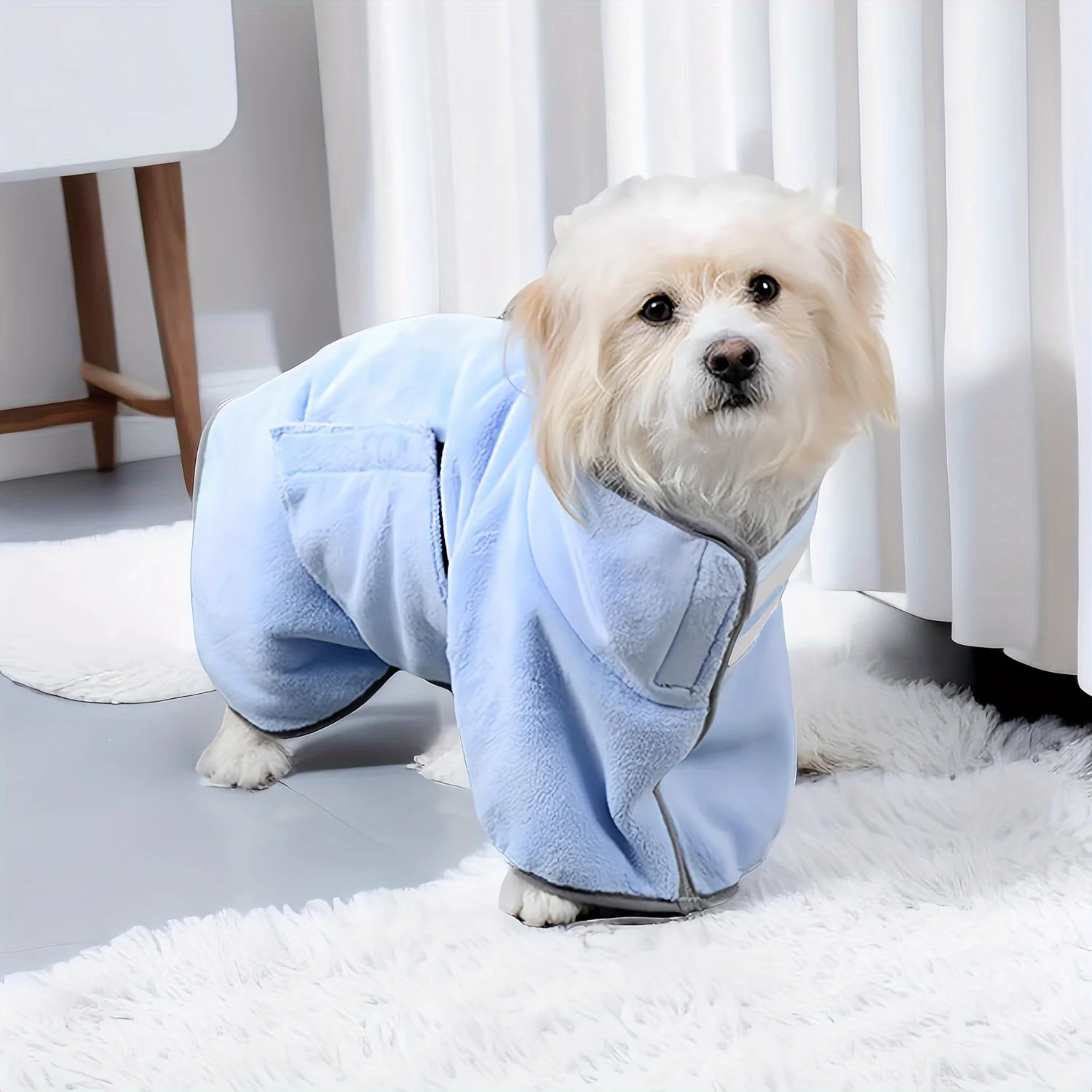 Ultra-Absorbent Pet Bath Towel and Cooling Robe