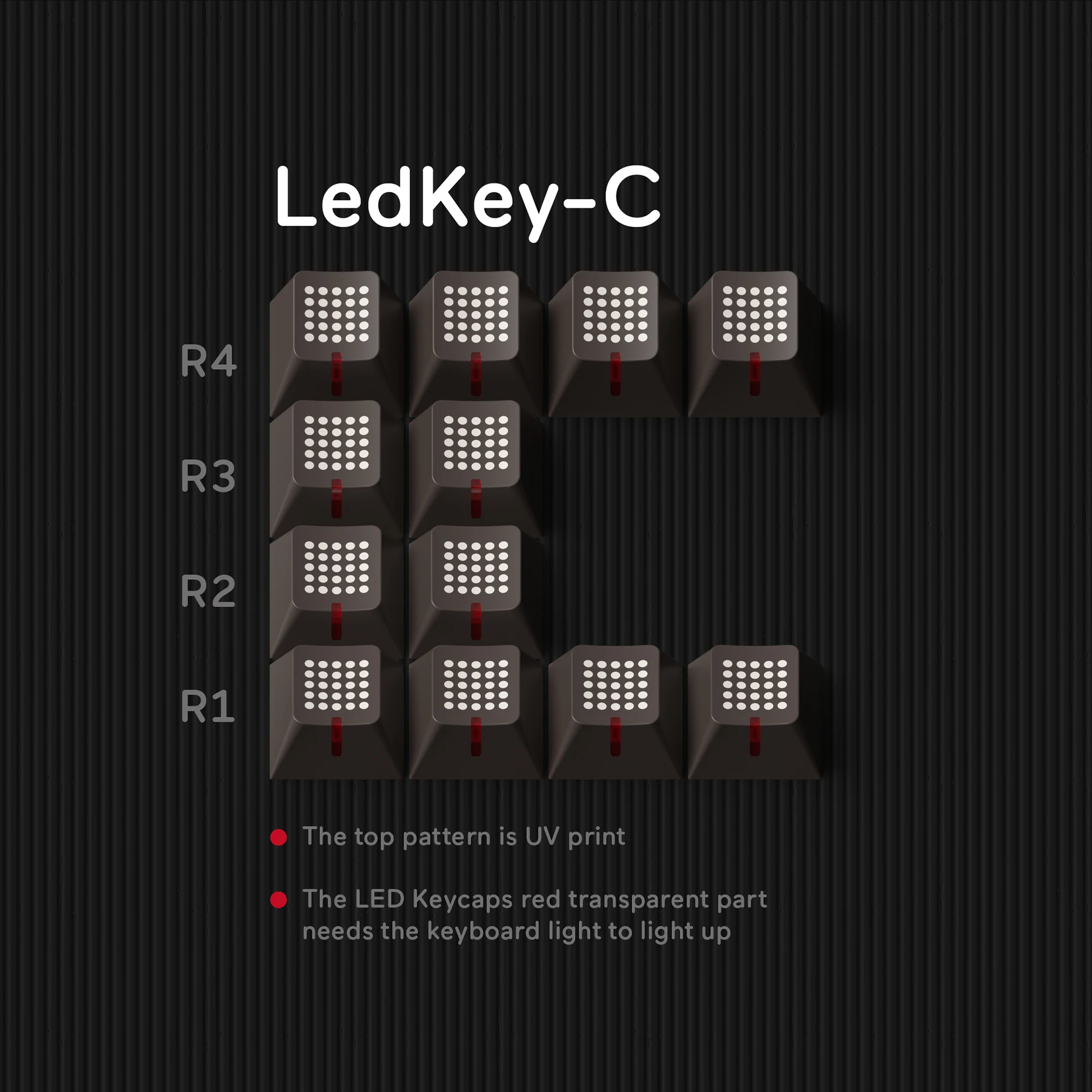 iNKY cereja para mx stem teclado poker