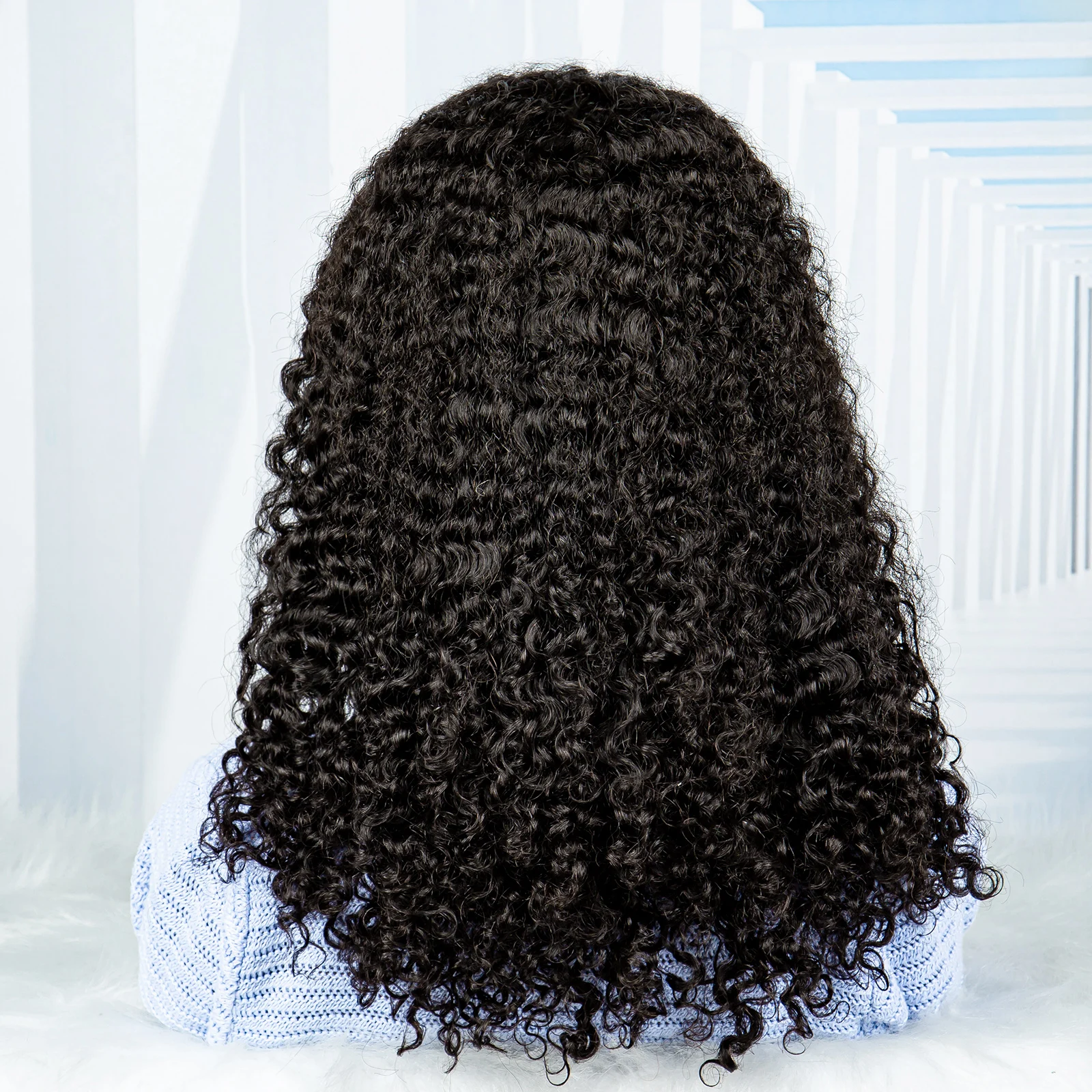 250% Density 20 Inches Water Wave Human Hair Wigs 13x4 Transparent Lace Frontal Brazilian Hair Wig for Black Women