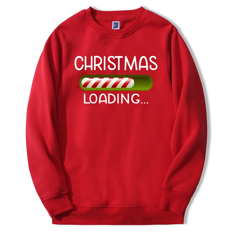 

Christmas Hoodies 2024 Loading X-Mas Is Coming Xmas Casual Fleece Harajuku Tracksuit Sportswear Long Sleeve Mens Warm Streetwear