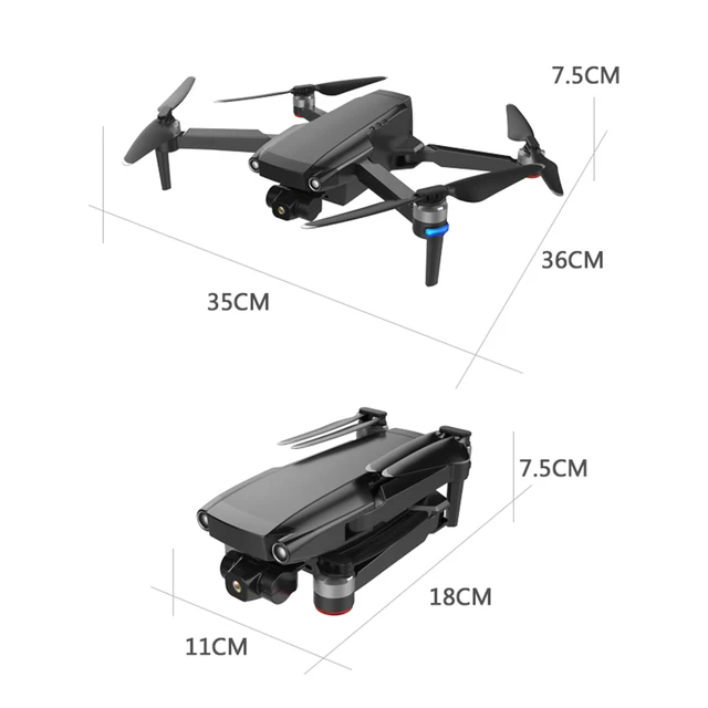 vimillo s3 4k gps drone