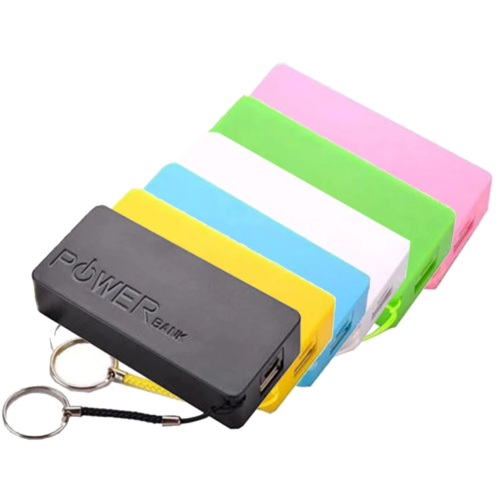 USB 전원 은행 상자 배터리 충전기 케이스 스마트 폰 MP3 전자 모바일 충전에 대 한 2X 18650 DIY 상자 재고 있음