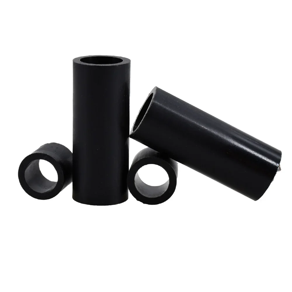 Hollow Standoff Washer Black ABS Non-Threaded Hollow Nylon Spacers Round M3 M4 M5 M6 M8 M10 PCB Support TV Install Column Pillar