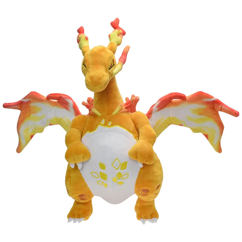 Big Size Pokemon Mega Charizard Plush Toy Charizard XY Stuffed Doll Peluche  Pikachu Dragon Dinosaur Kid Baby Christmas Gift