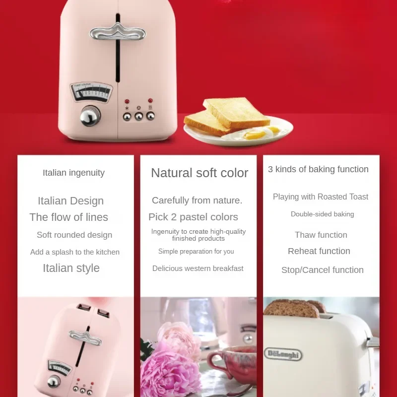 Toaster Household Small Breakfast Multi-Functional Toaster Bread Machine Maker Small Appliances Delicious Hot Sandwich Maker 2
