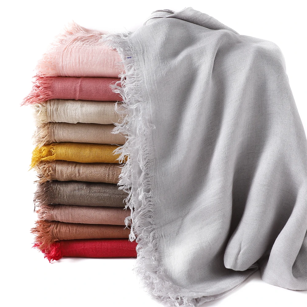 

Модный модал хлопок Стандартный шарф длинная мусульманская шаль простой мягкий тюрбан галстук головная повязка для женщин искусственный шелк