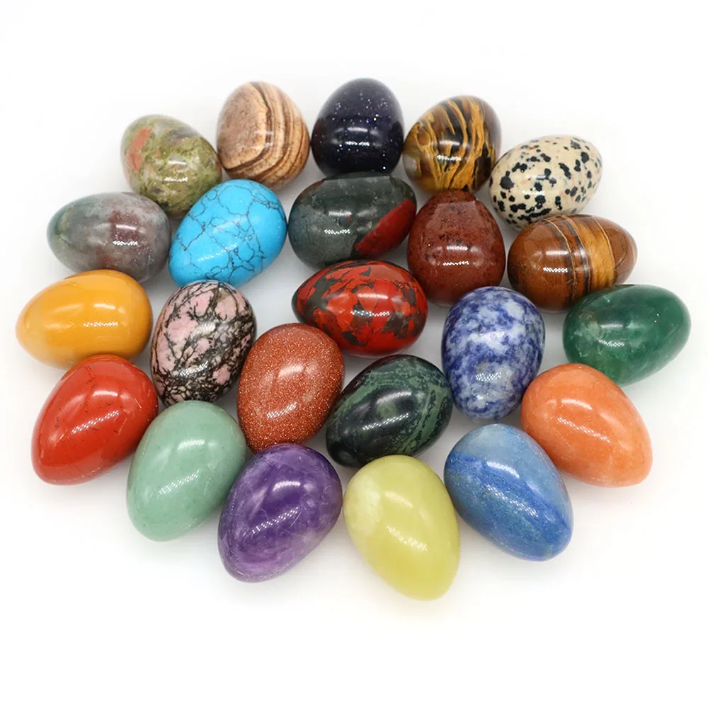Natural Quartz Crystal Stones 22x30mm decorative stones