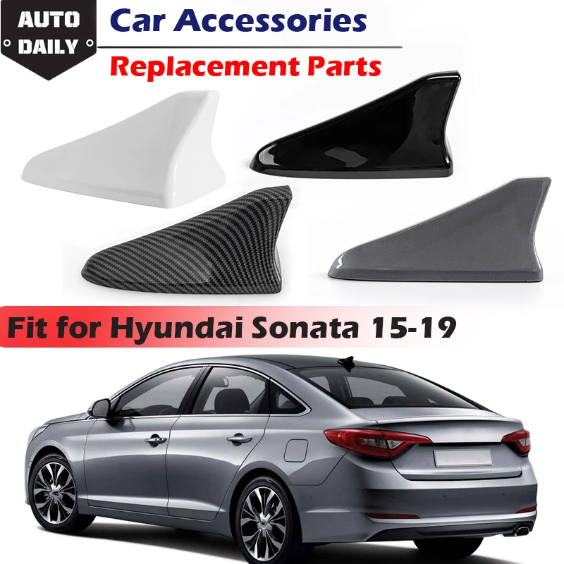 

Black Car Shark Fin Roof Aerial Signal Enhancement Antenna Fit For Kia Optima Hyundai Sonata Genesis G80 Auto Replacement Parts