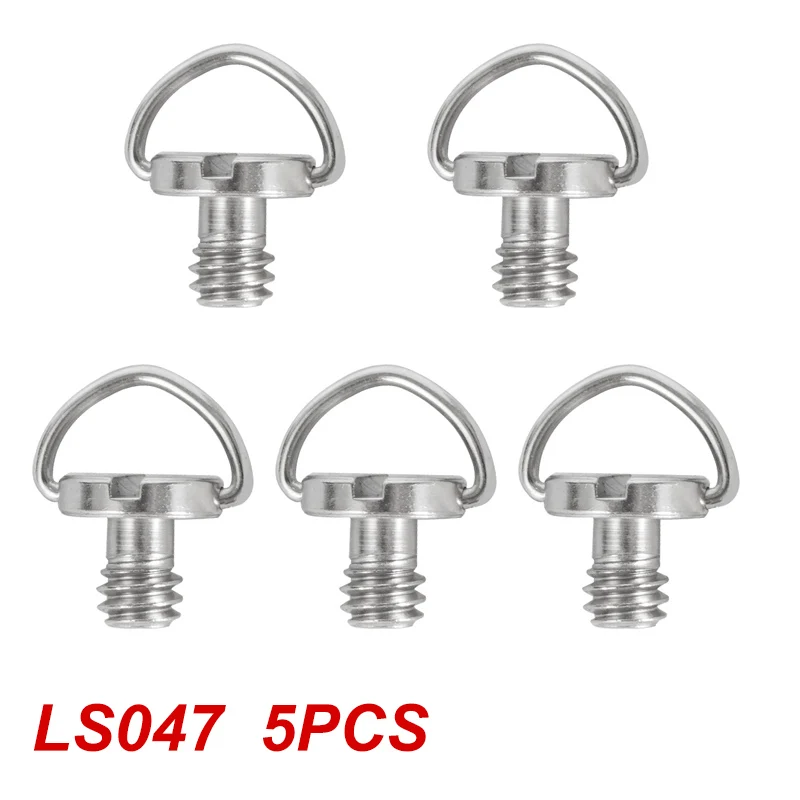 Adattatore Piastra A Sgancio Rapido Vite 1/4 Pollici Anello D Treppiede