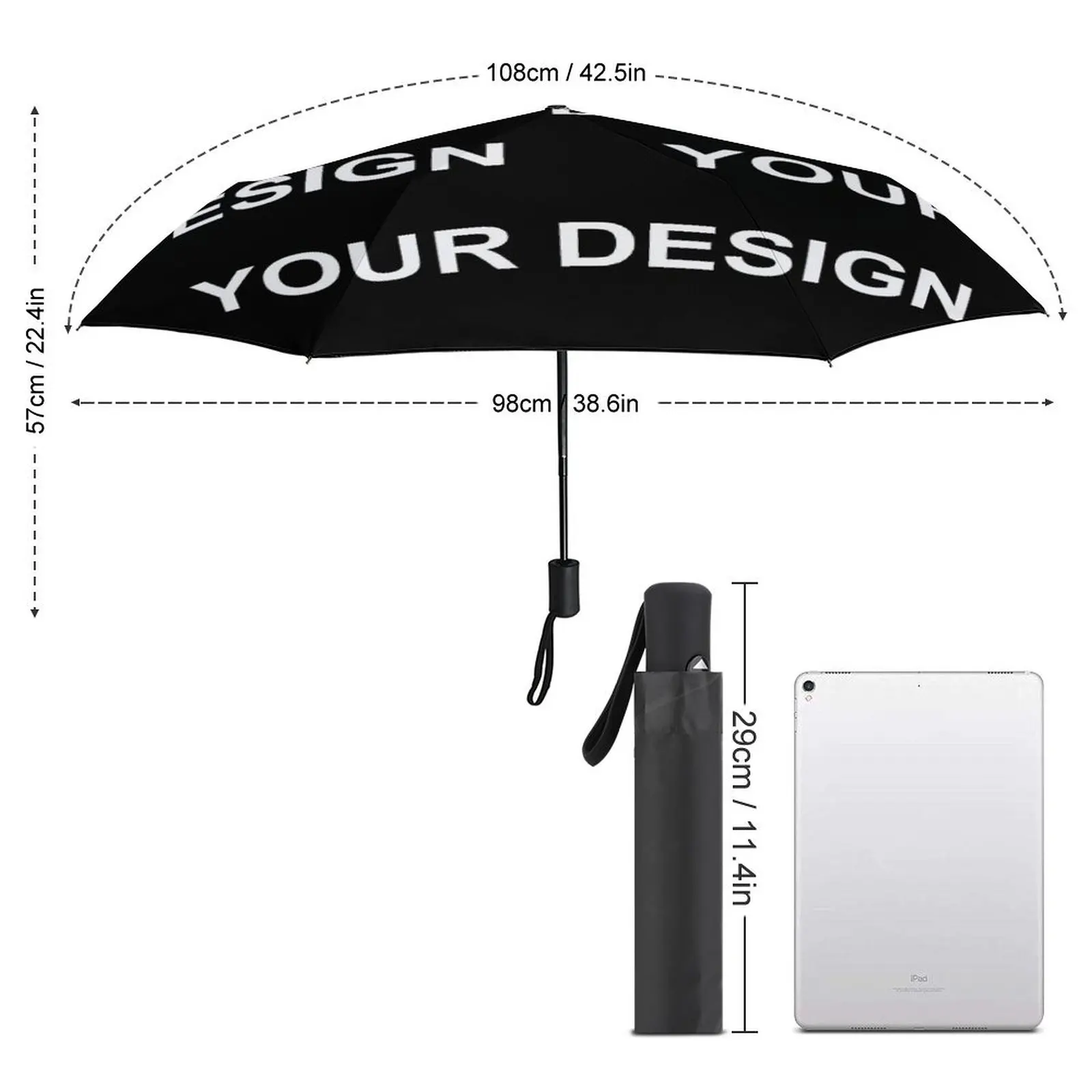 Image Customized 8 Ribs Auto Umbrella Custom Made Portable Umbrella Wind Resistant Carbon Fiber Frame Umbrellas for Men Women 2 S960b066fb57843688234d664da1c69d9r