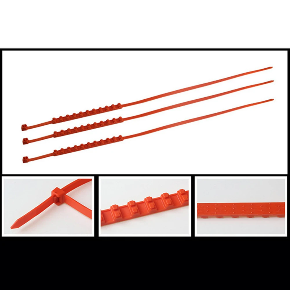 For Car Tires Car Snow Chains Anti Skid Snow Chains Snowy Conditions Wear-resistant Anti-corrosion Easy To Use