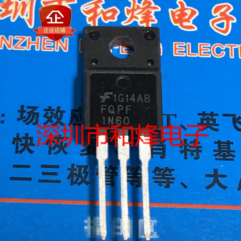 

5 шт.-10 шт. FQPF1N60 TO-220F 0.9A 600 В, новый и оригинальный товар на складе