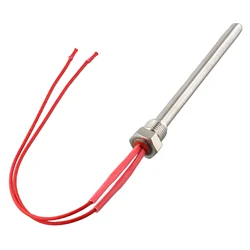 Anti-rust Waterproof Igniter Hot Rod Stoves Parts Gray+red Heating Replacement 140*10mm/150*10mm/170*10mm 300W/350W