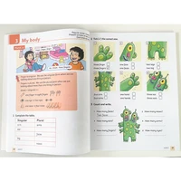 6 Books Grade 1-6 Oxford Grammar Friends In English For Kids Learn English Reading Picture Book Primary School Workbook Textbook 2